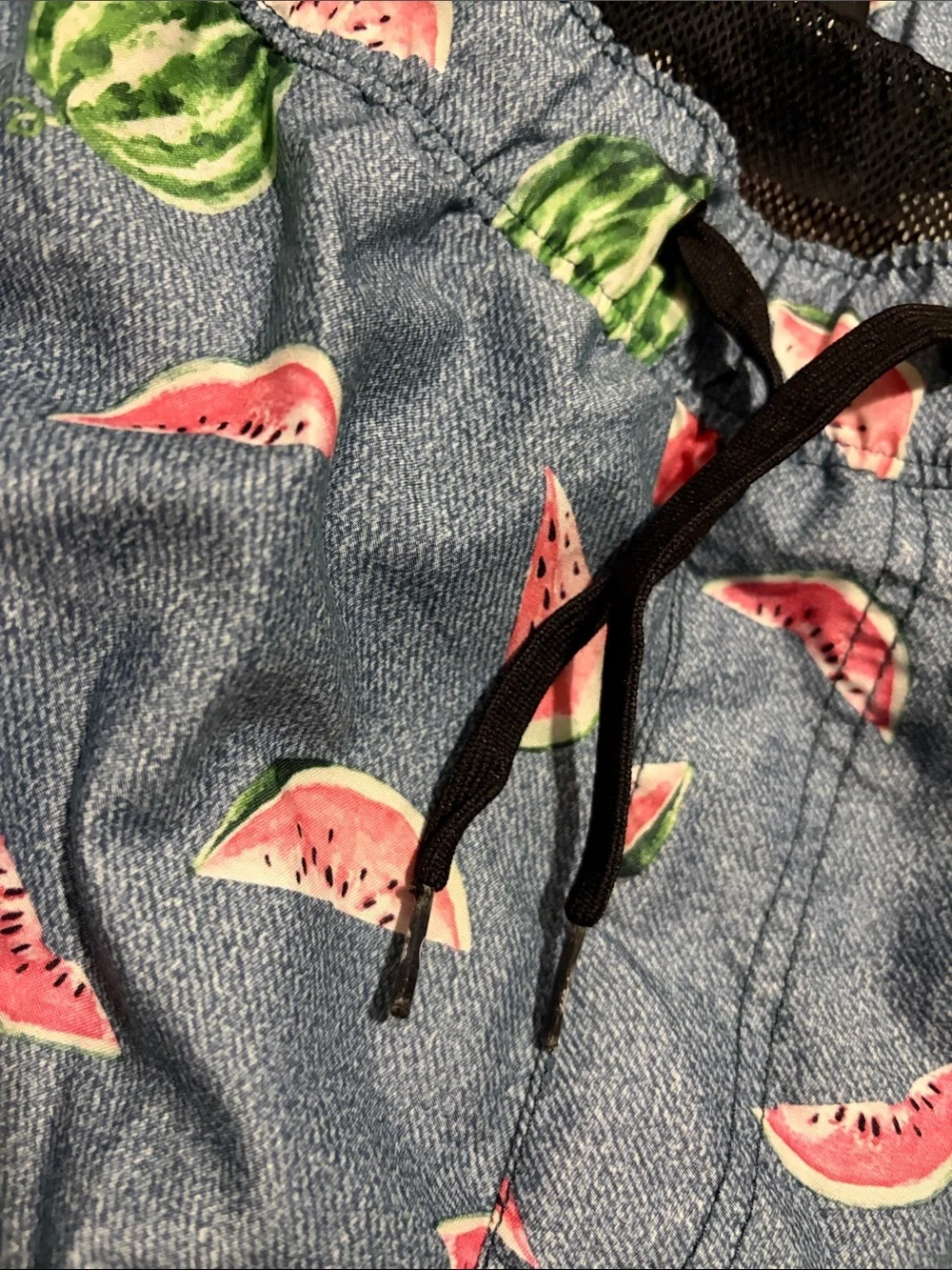 Body Glove Blue Watermelon Print Swim Trunks Mens XL - Picture 2 of 7